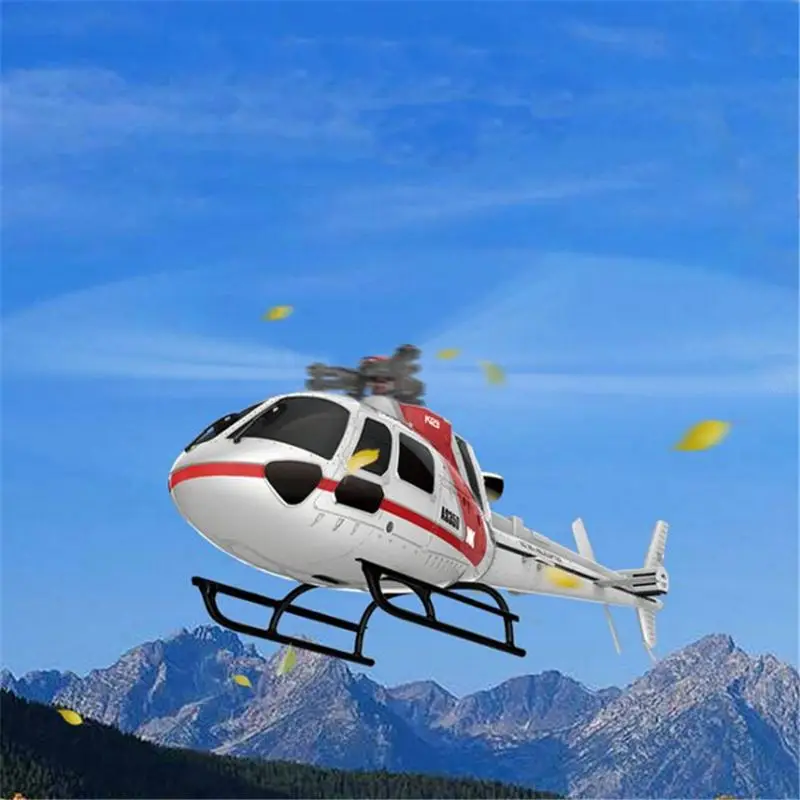 Оригинальный XK K123 6CH бесщеточный AS350 масштаб 3D6G системы вертолет RTF