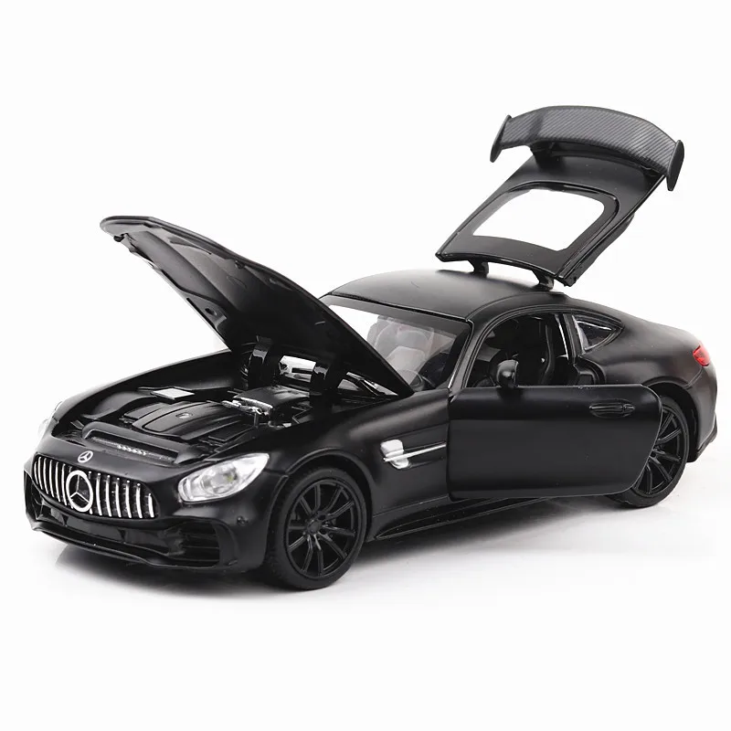 1:32 Сплав Bens GTR AMG супер автомобиль модель звуковой светильник транспортные