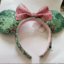 Новая повязка на голову Минни Микки сахарный Раш мятный зеленый