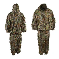 hobbylane maple leaf hooded 3d bionic training uniform military%c2%a0sniper cloak%c2%a0camouflage clothing