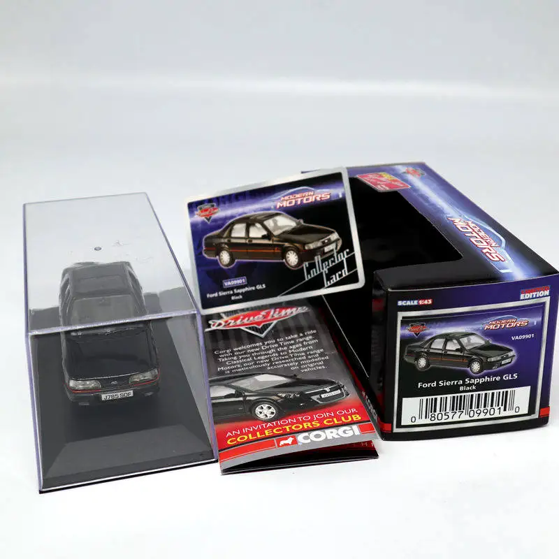 1:43 Масштаб Corgi LLEDO Vanguards Ford Sierra Sapphire GLS VA09901 литые модели игрушечных автомобилей с