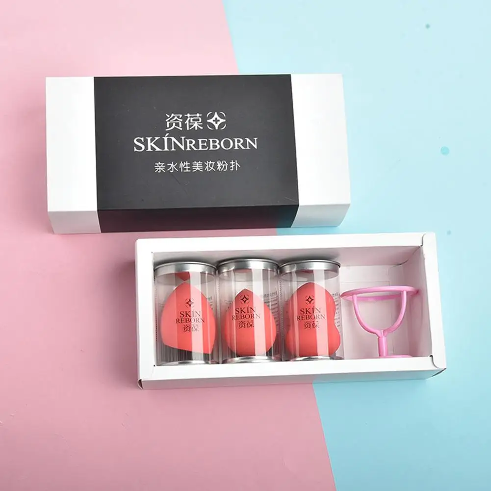 XY Fancy 3 шт основа для макияжа Губка косметический спонж консилер пудра инструмент