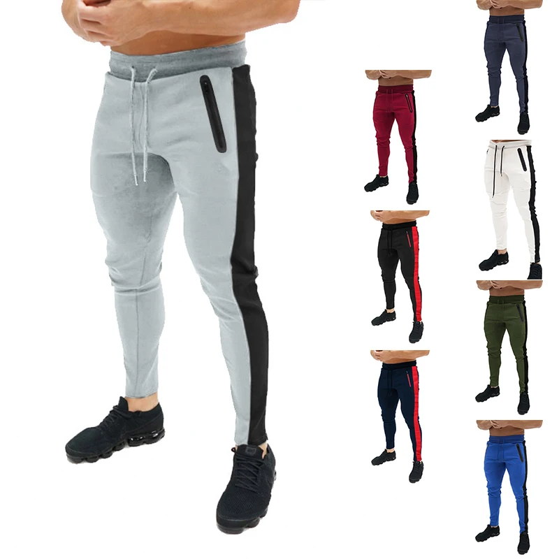 2019 Spring Jogging Pants Men Solid GYM Training Pant Sportswear Joggers Sports Men's Running Swearing Sweatpants | Мужская одежда