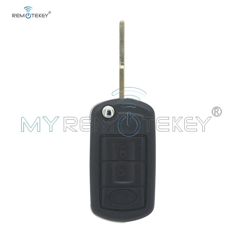 Remtekey откидная оболочка ключа дистанционного управления HU101 blade 3 button для Landrover LR3