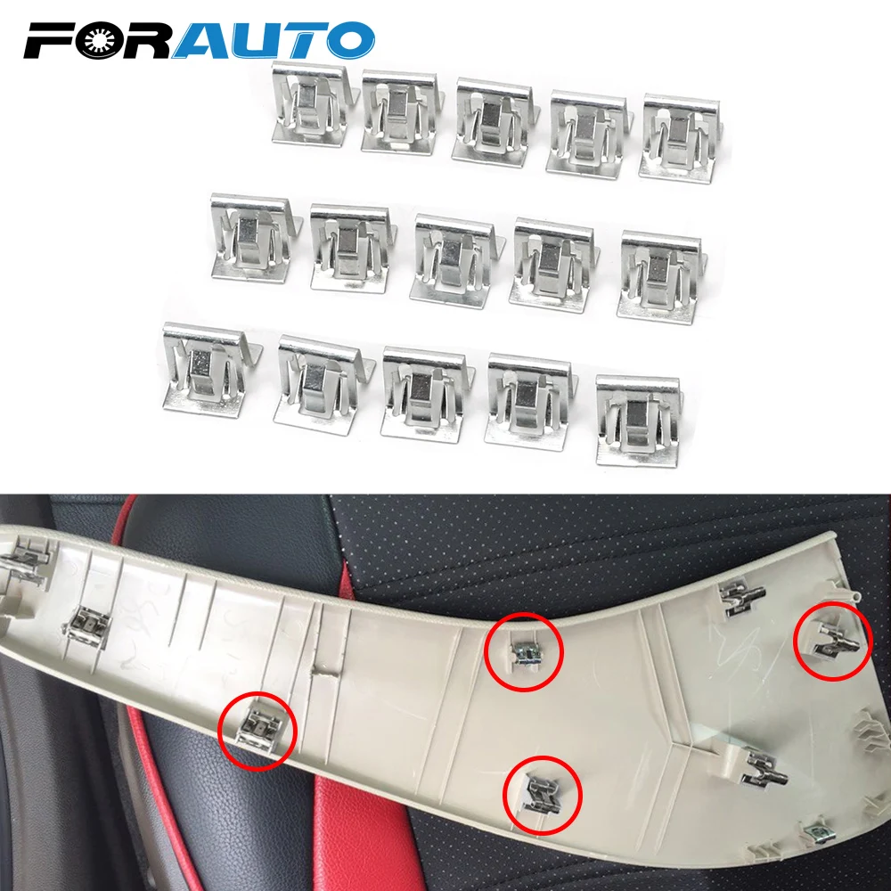 FORAUTO 15 шт. автомобильные приборные панели DVD внутренняя отделка пластина