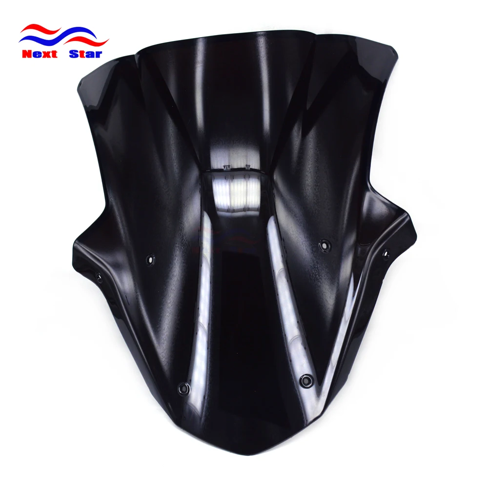 МОТОЦИКЛ ABS черный пластик лобовое стекло ветровое для KAWASAKI Ninja ZX10R ZX 10R 2011 2012 2013 2014