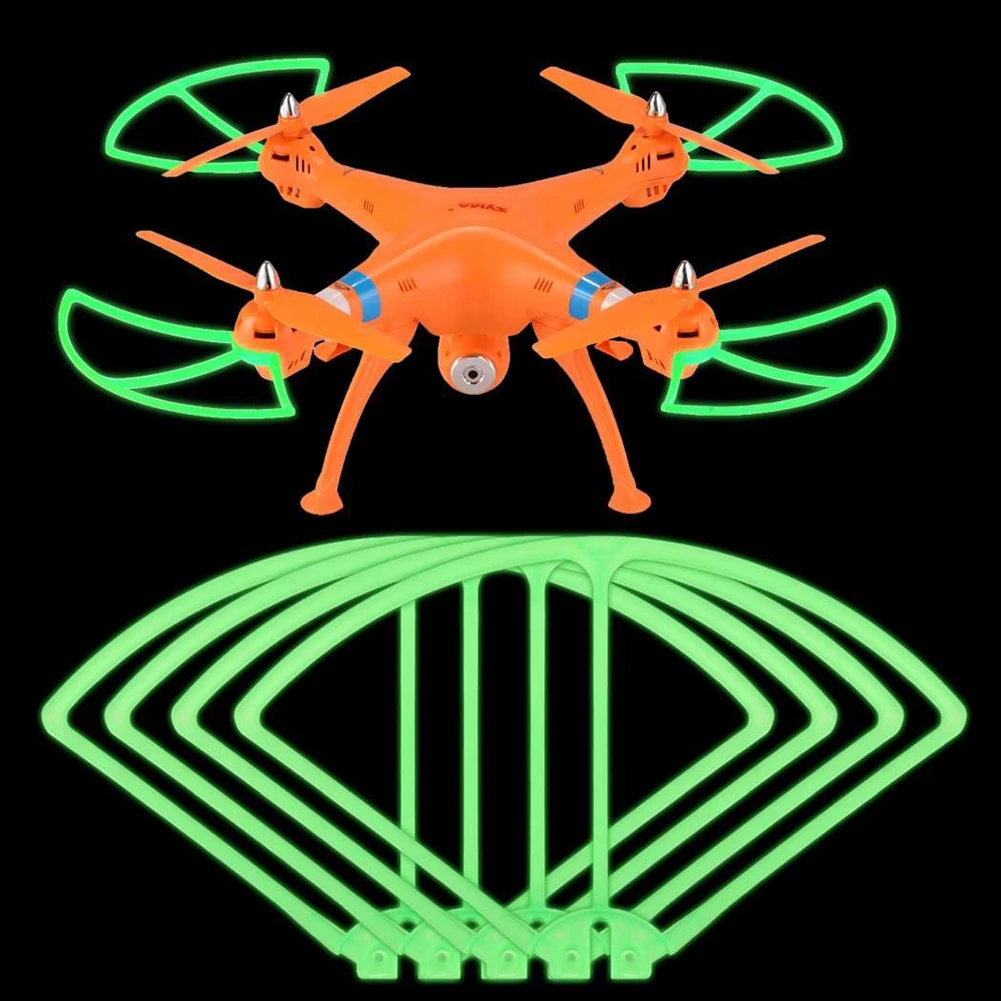 OPQ-4pcs высокое качество светящийся винт протектор для Syma X8C X8W RC Quadcopter | Электроника