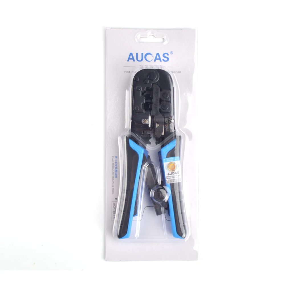 Aucas 4P/6P/8P Профессиональный сетевой кабель rj45 rj11 Обжимные Щипцы для проводов ПК