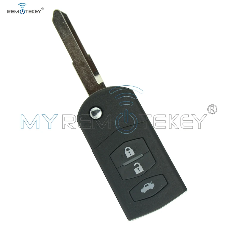 Remtekey Remote Car Key Transmitter Shell 3 Button for Mazda 6 VISTEON Tr key Replacement cover | Автомобили и мотоциклы