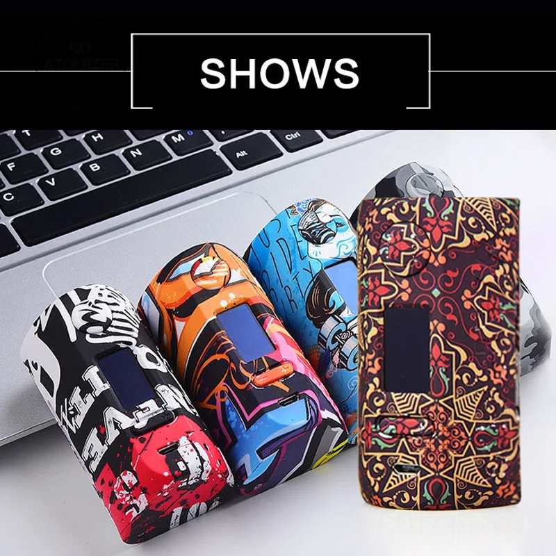 Vapor Storm Storm230 Bypass 200 Вт VW TC Box Mod Vapes модный мод Поддержка двойной батареи 18650
