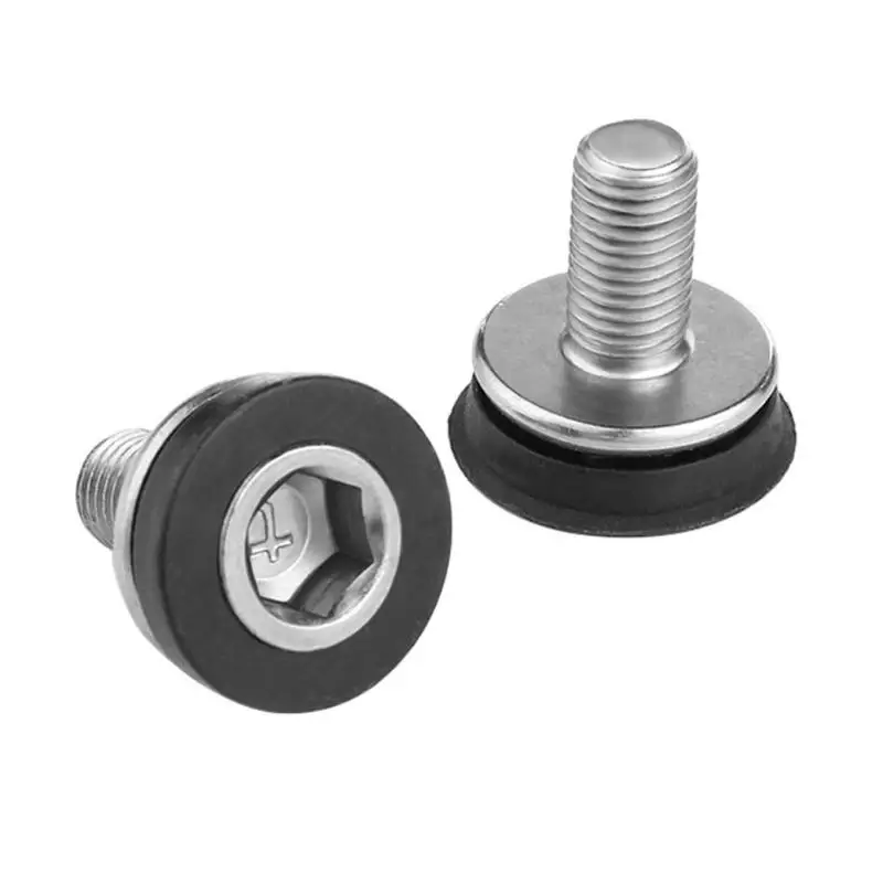 2 шт./упак. велосипедная Нижняя ось кронштейна для велосипеда шестигранные болты