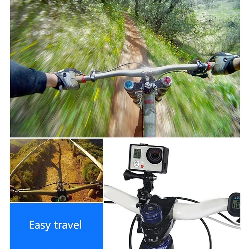 PULUZ велосипед мотоцикл руль переходник для руля Pro крепление GoPro HERO5 HERO4 Session HERO 5 4 3 +