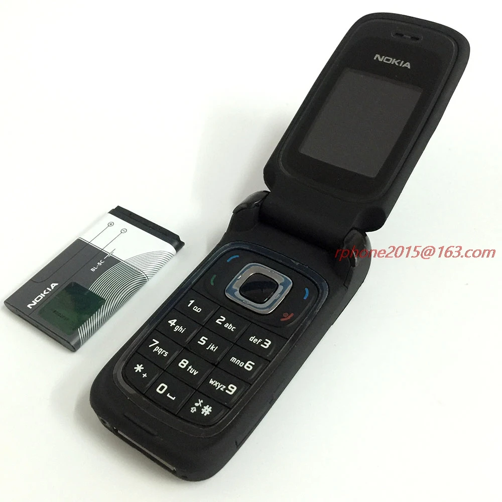 Nokia 6085 отремонтированный мобильный телефон 2G GSM флип и Арабский Русский