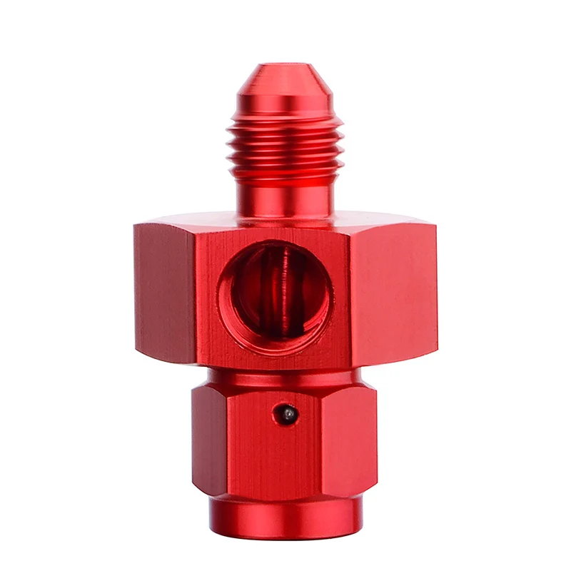 SPEEDWOW Красный Мужской и Женский двойной 1/8 &quotNPT алюминиевый сплав Датчик боковой