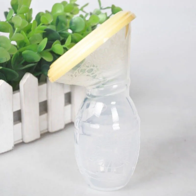 Прозрачный силиконовый молокоотсос Молокоотсос ручной детские товары|Бутылки| |