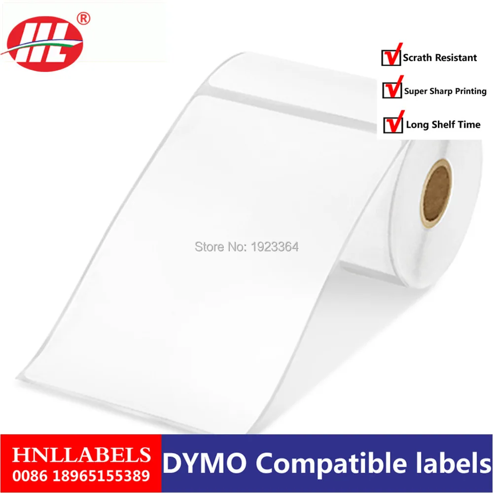 50X Dymo Ленточные этикетки от dymo 1744907 совместимость 4 &quotx 6&quot DYMO 104 мм * 159 220