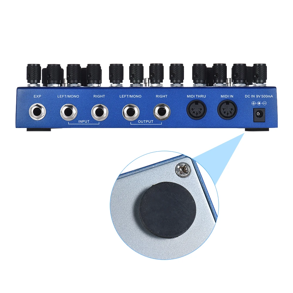 MOOER OCEAN гитарная педаль для создания эффектов премиум класса с двойной задержкой