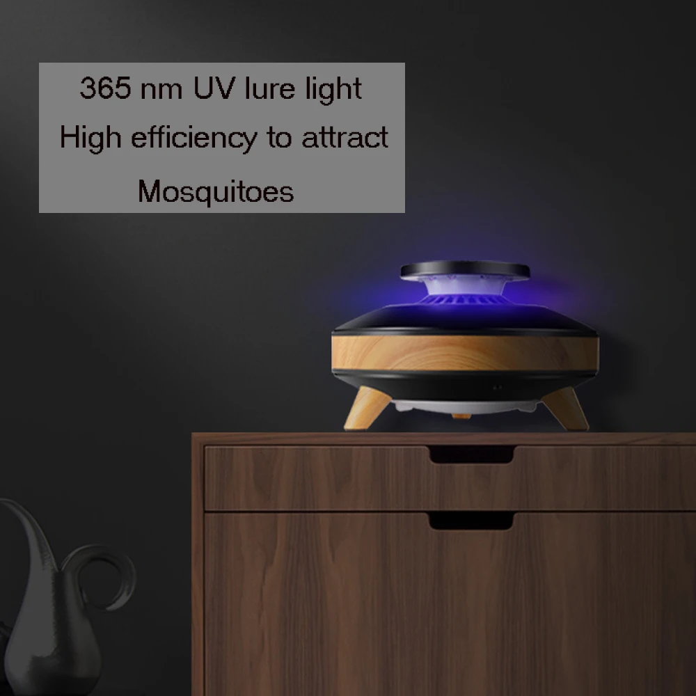 Высокоэффективная электрическая УФ-приманка лампа-убийца комаров USB 5 В с