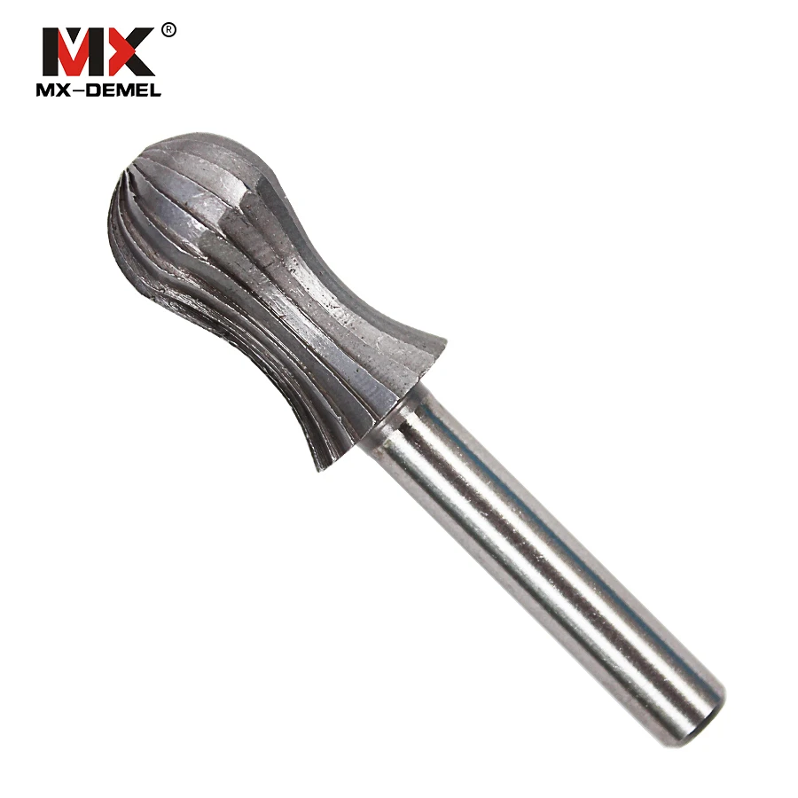 6pcs Carbide Cutter Rotary Burr Set CNC Engraving Bit File Bur Grinding Shank 6mm 1/4" For Tools | Инструменты