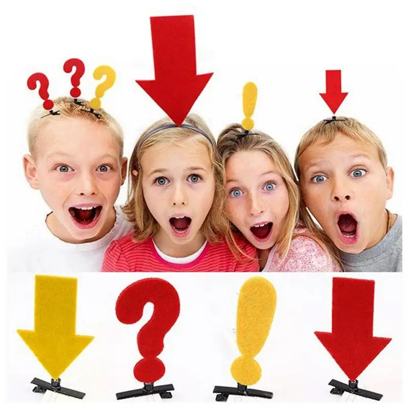 1 шт. забавные заколки для волос детские шпильки Автоспуск повязка на голову со