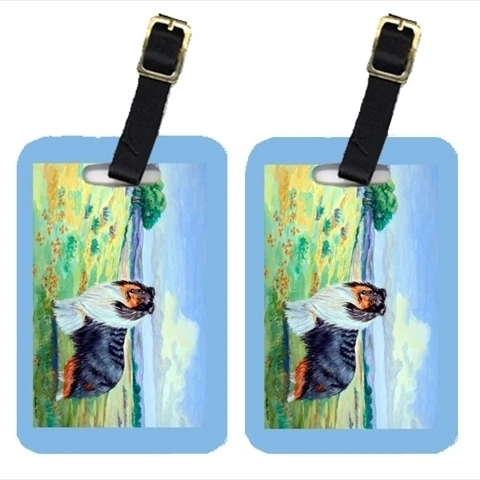 Багажные бирки Carolines Treasures 7140BT Collie Pack-2 | Багаж и сумки
