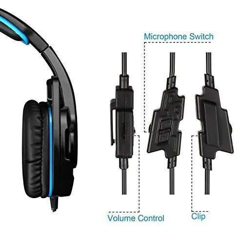 PS4 наушников SA-708GT SADES игровая гарнитура для ПК/ноутбук/Xbox 360 с микрофоном-черный