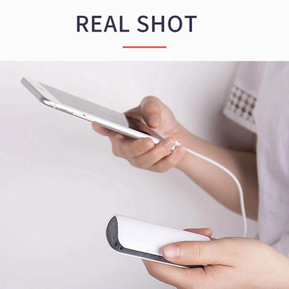 KISSCASE Mini Power Bank 2600 мАч портативная зарядка для путешествий внешняя батарея зарядки