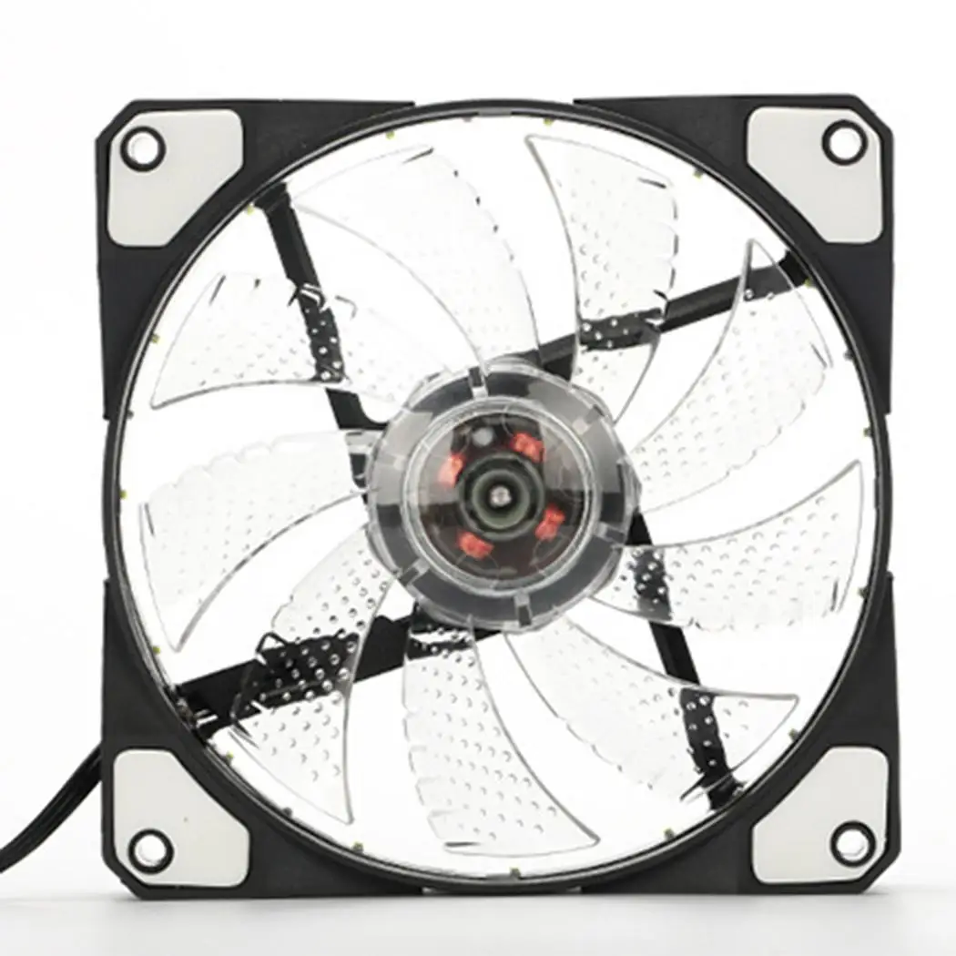 Портативный охлаждающий вентилятор CPU со светодиодной подсветкой скорость 1500 +