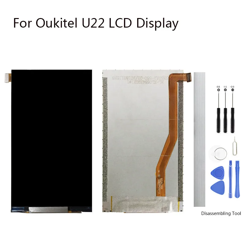 Сменный сенсорный ЖК экран для Oukitel U22 5 дюйма черный экран|Экраны мобильных