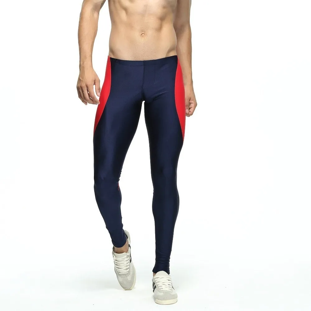 Sexy Men Running Tights Fitness Leggings Sport Fast Dry Mens Compression Pants Training Gym Leggins Male Workout Tight Trousers |