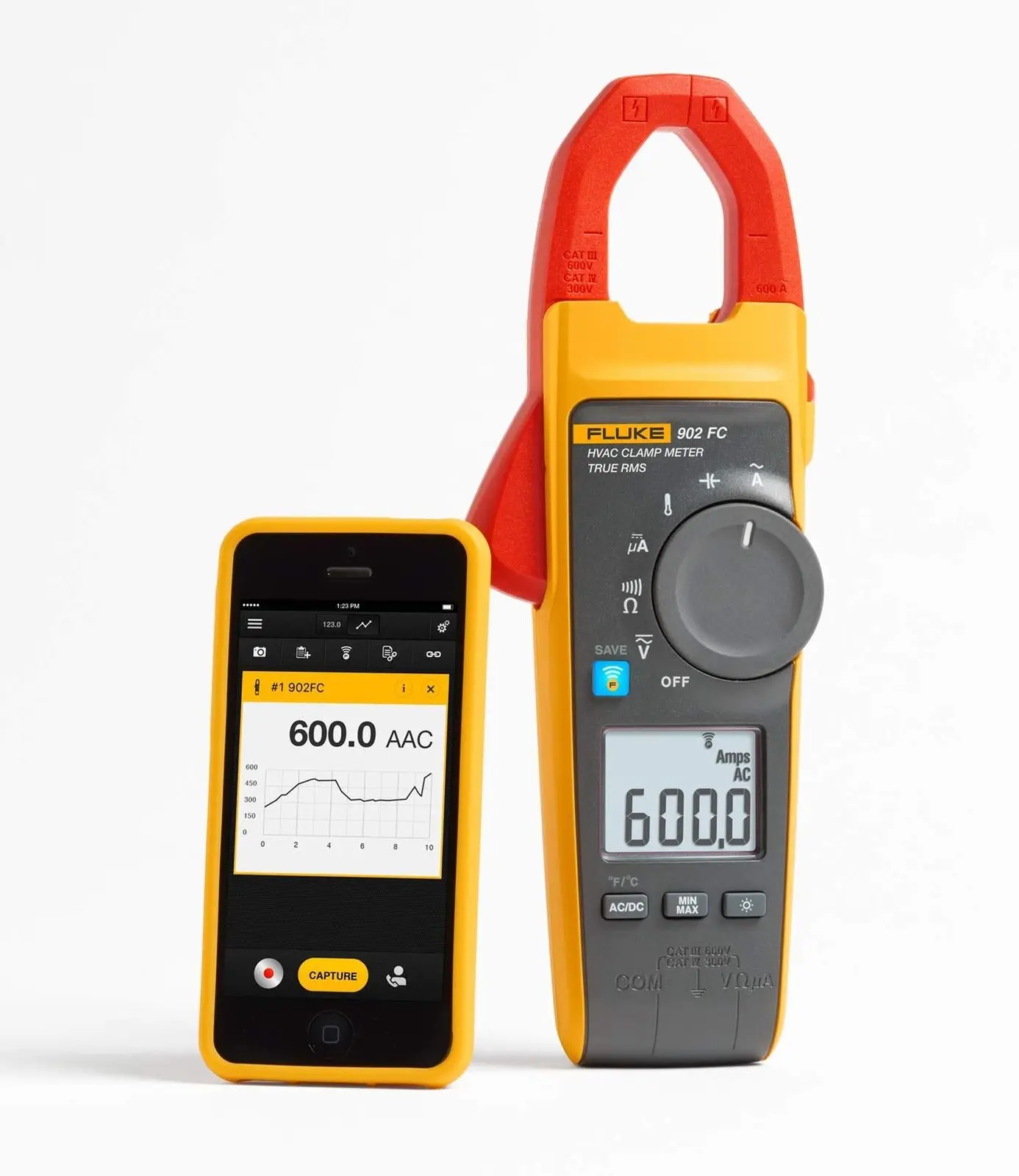 Клещи Fluke 902 FC HVAC True RMS|Токоизмерительные клещи| |
