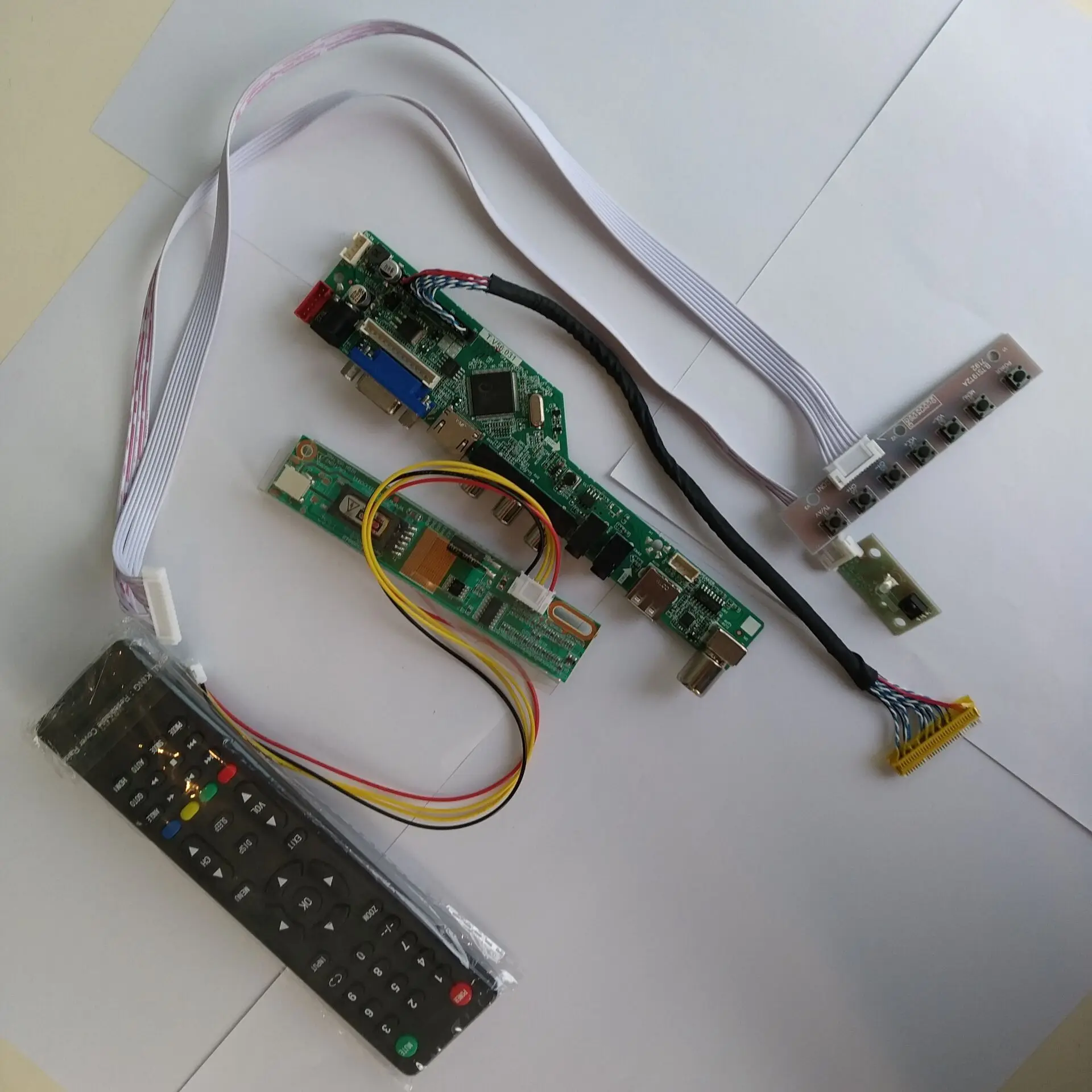 Плата драйвера для светодиодного аудио VGA TV HDMI 1 CCFL USB ЖК дисплей плата управления