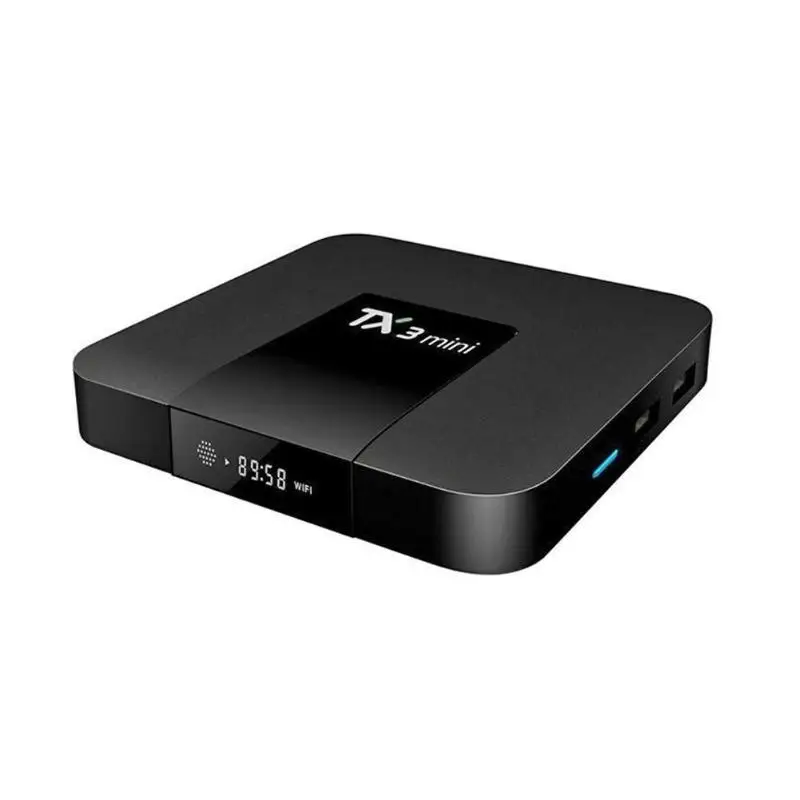 Tanix TX3 мини 2 ГБ + 16 1 Гб 8 Android 7 Смарт ТВ коробка S905W 4 ядра WiFi 4K HDMI compatibleSet компьютерной