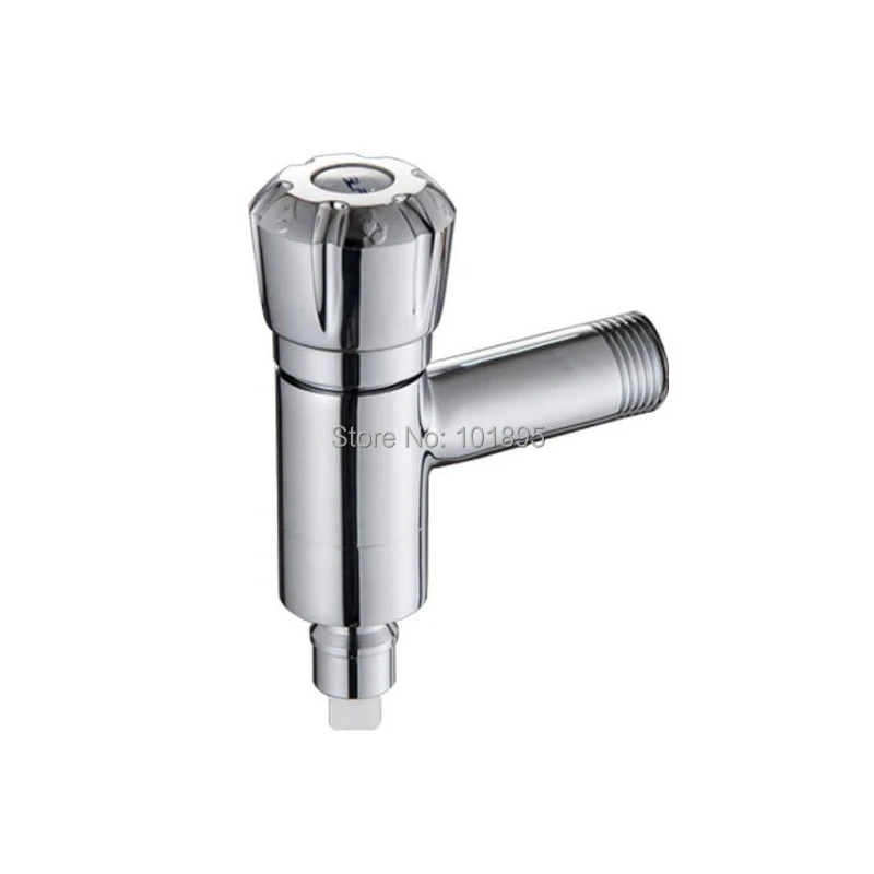 

Chrome Plated Brass Material Self Closing Washing Machine Bibcock