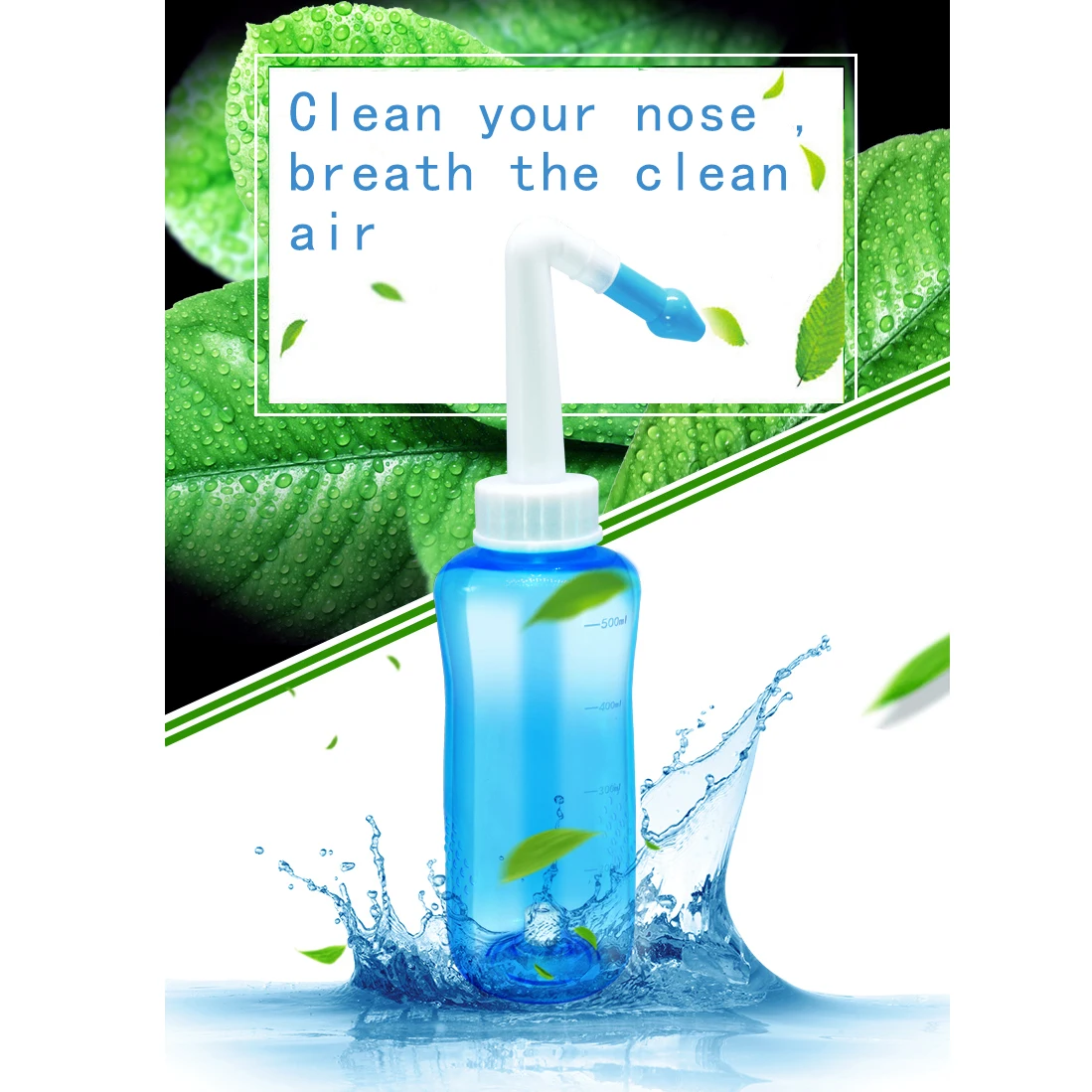 500 мл детский Назальный аспиратор Neti Pot средство для очистки носа защита