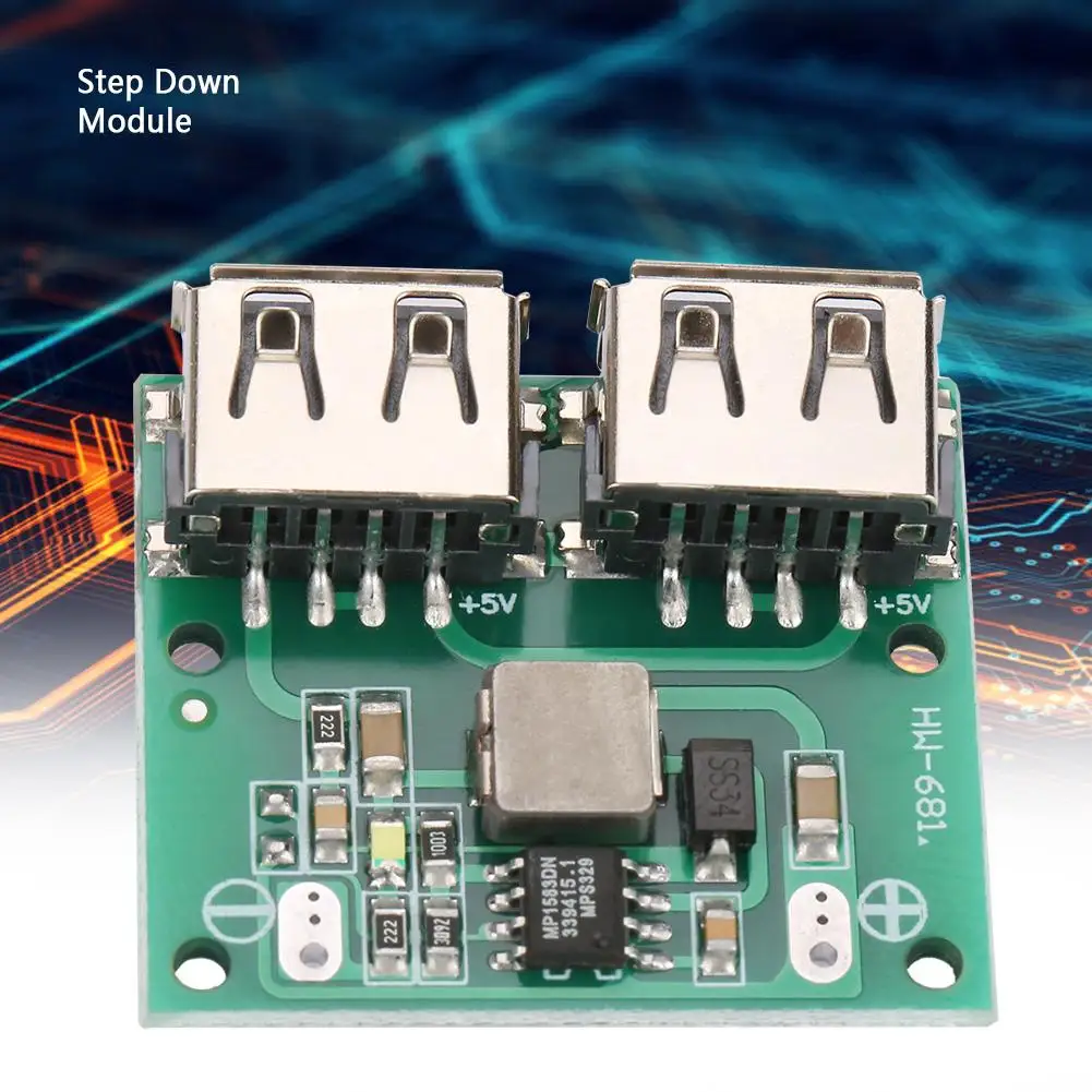 Dual USB Output 9V/12V/24V To 5V 3A DC-DC Step Down Power Charger Module Discount | Обустройство дома