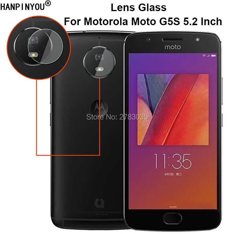 Для Motorola Moto G5S XT1792 XT1793 5 2 &quotПрозрачная ультратонкая задняя защитная пленка для