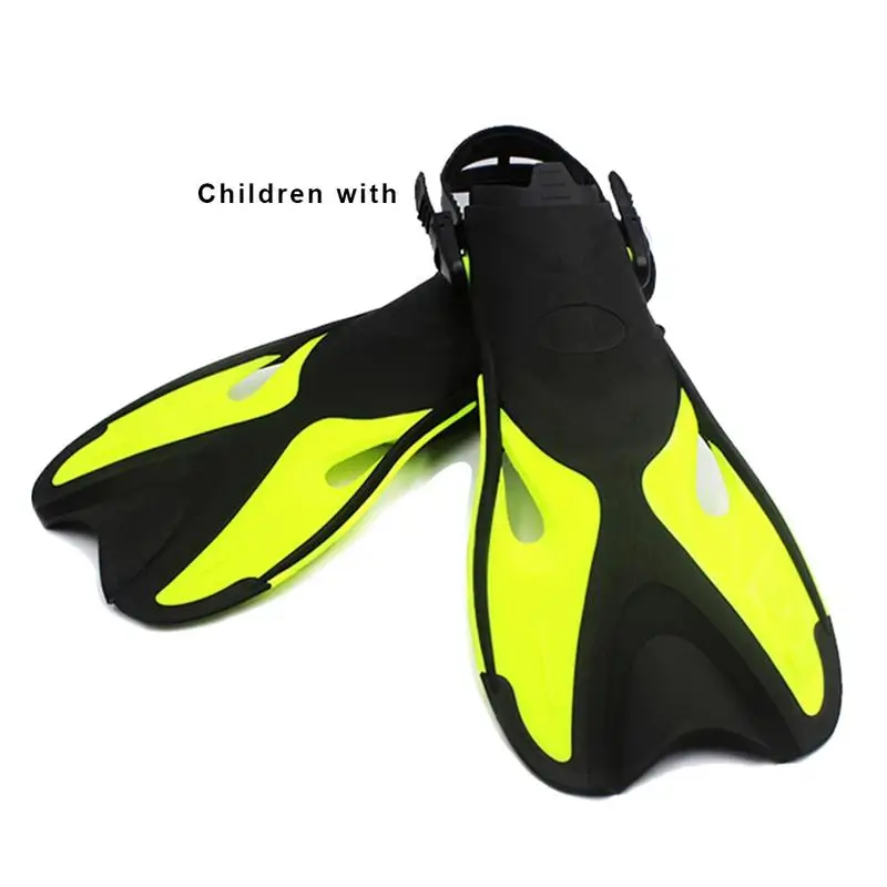 

Swimming Snorkeling Foot Fins Professional Swimming Diving Training Flippers For Adult Kids Flexible Comfort Swimming Fins Shoes