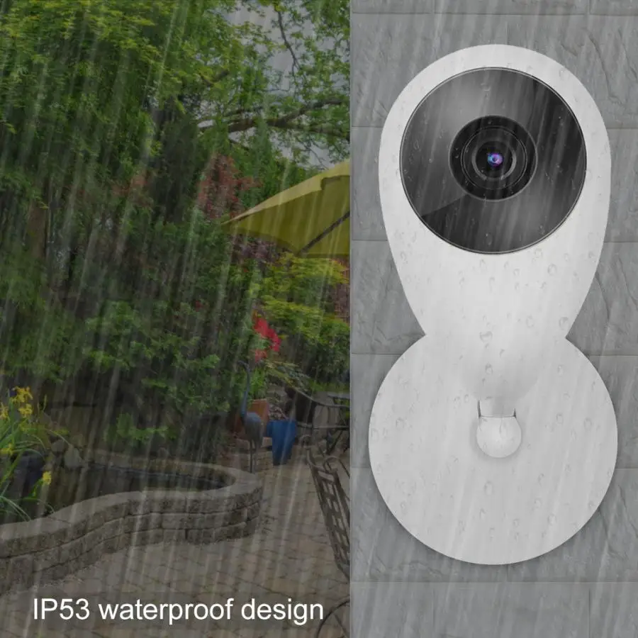 IP камера 720P HD Беспроводная с поддержкой Wi Fi и функцией ночного видения|Камеры