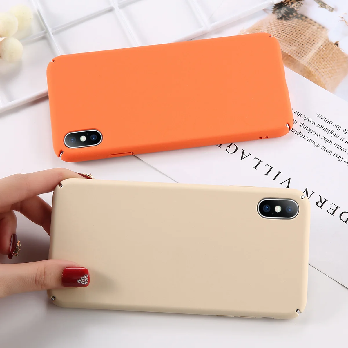 Телефон чехол для iPhone 7 6 6s 8 X плюс XR XS Max простой сплошной цвет Ультратонкий Мягкий