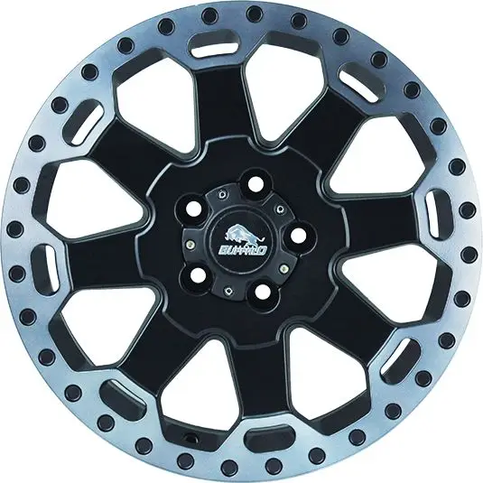 BUFFALO BW-200 8x17/5x114.3 ET35 D72.6 MATTE-BLACK-W__MACHINE-DARK-TINT-LIP | Автомобили и мотоциклы