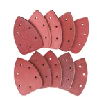 HLZS-шлифовальные колодки, 80 шт палки на шлифовальные диски колодки крюк и петля шлифовальные треугольные прокладки 40 60 80 100 120 150 180 240 320 400 г