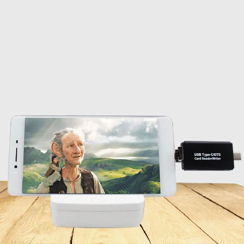 3 в 1 высокоскоростной USB2.0 адаптер OTG кардридер Type C & Micro USB TF/SD для Android компьютера