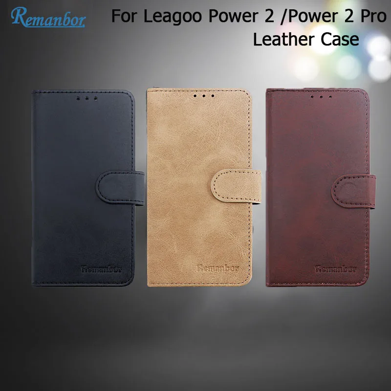 Чехол для Leagoo power 2 кожаный чехол держатель кредитных карт кошелек Pro телефона