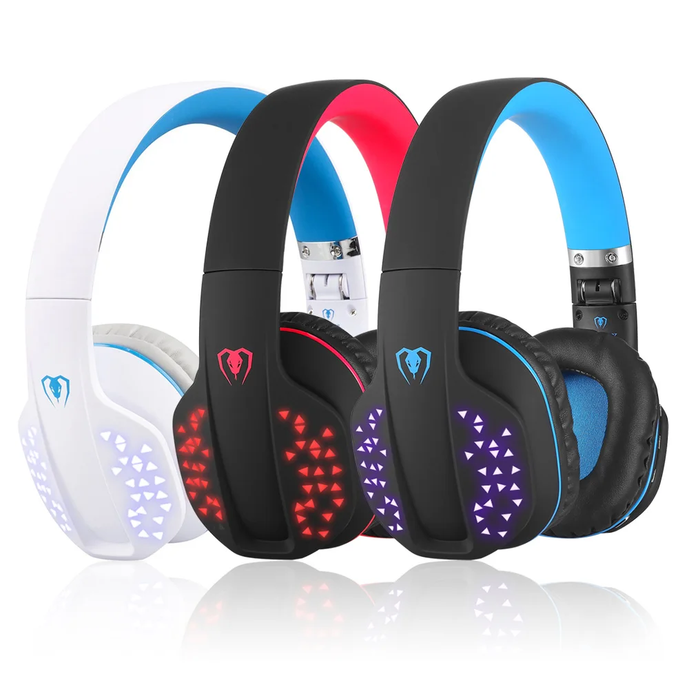Beexcellent Q2 складной Беспроводной Игровые наушники Bluetooth шлем игровая гарнитура с