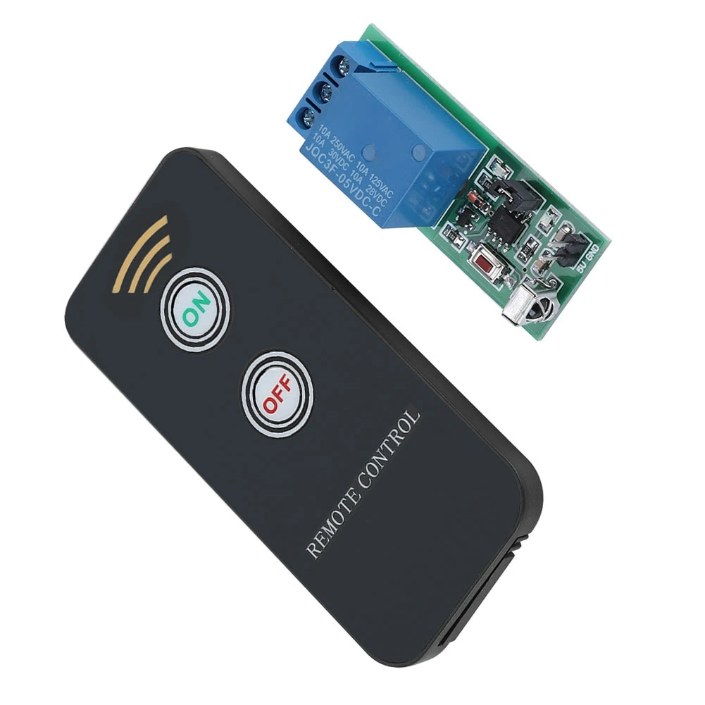 One Way 5V IR Infrared Remote Control Relay Module Module+Remote with high-quality materials | Электроника