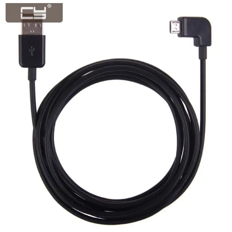 CY Left angled 90 degree Micro USB Male to USB Data Charge Cable for Mobile Phone & Tablet 3M Black White
CY Left angled 90 degree Micro USB Male to USB Data Charge Cable for Mobile Phone & Tablet 3M Black White
