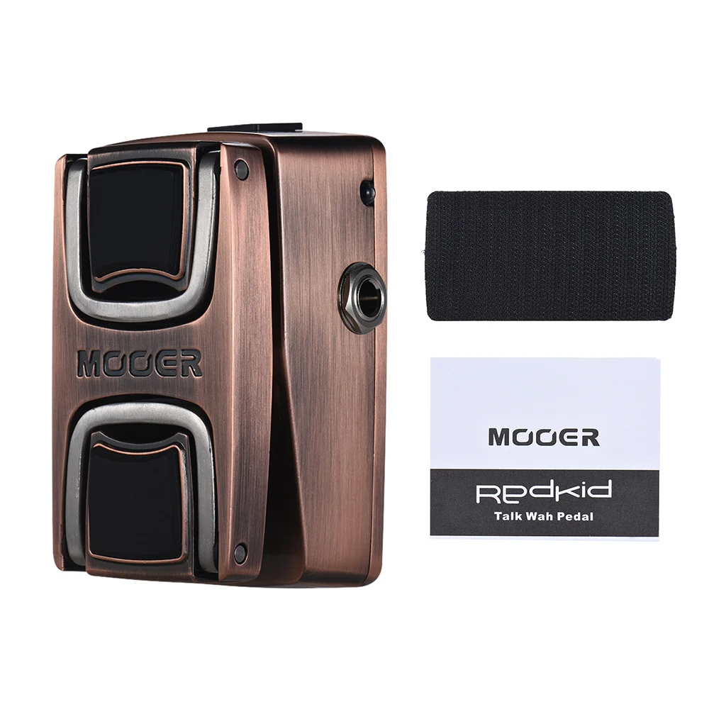 MOOER RedKid Talk Wah педаль для создания гитарных эффектов датчик давления переключатель