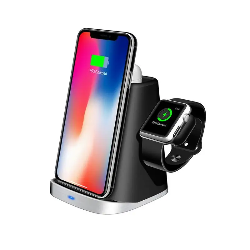 3 в 1 Беспроводной Зарядное устройство применимы Apple IWatch гарнитура для мобильного