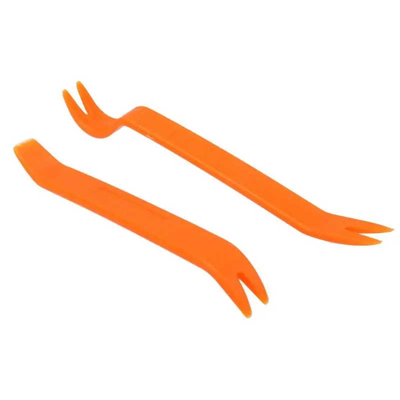 

VODOOL 4pcs Car Auto Door Radio Panel Trim Dash Audio Removal Installer Tool 4pcs Car Auto Audio Removal Tool Kit (thickened)